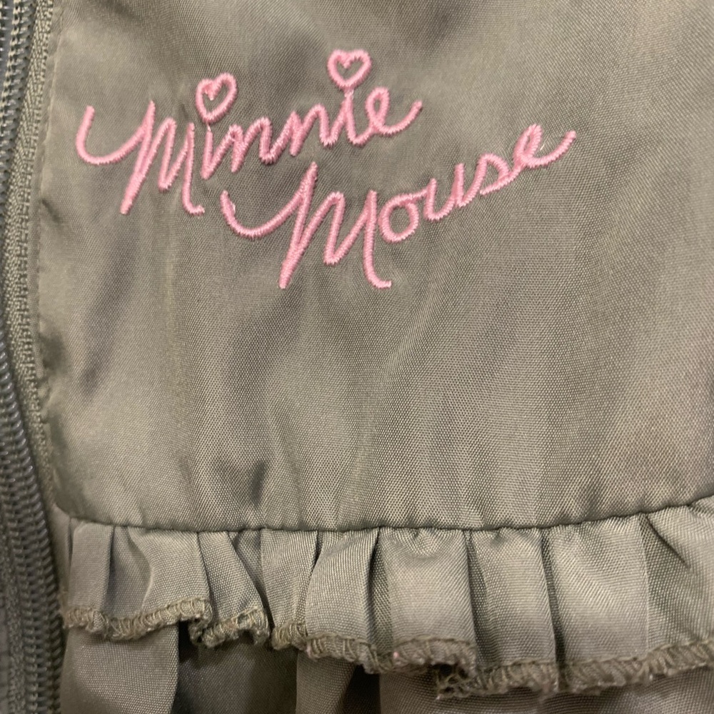 Disney Minnie Mouse Green & Pink 18mon Windbreaker Hooded Jacket. 3178 - Picture 4 of 8